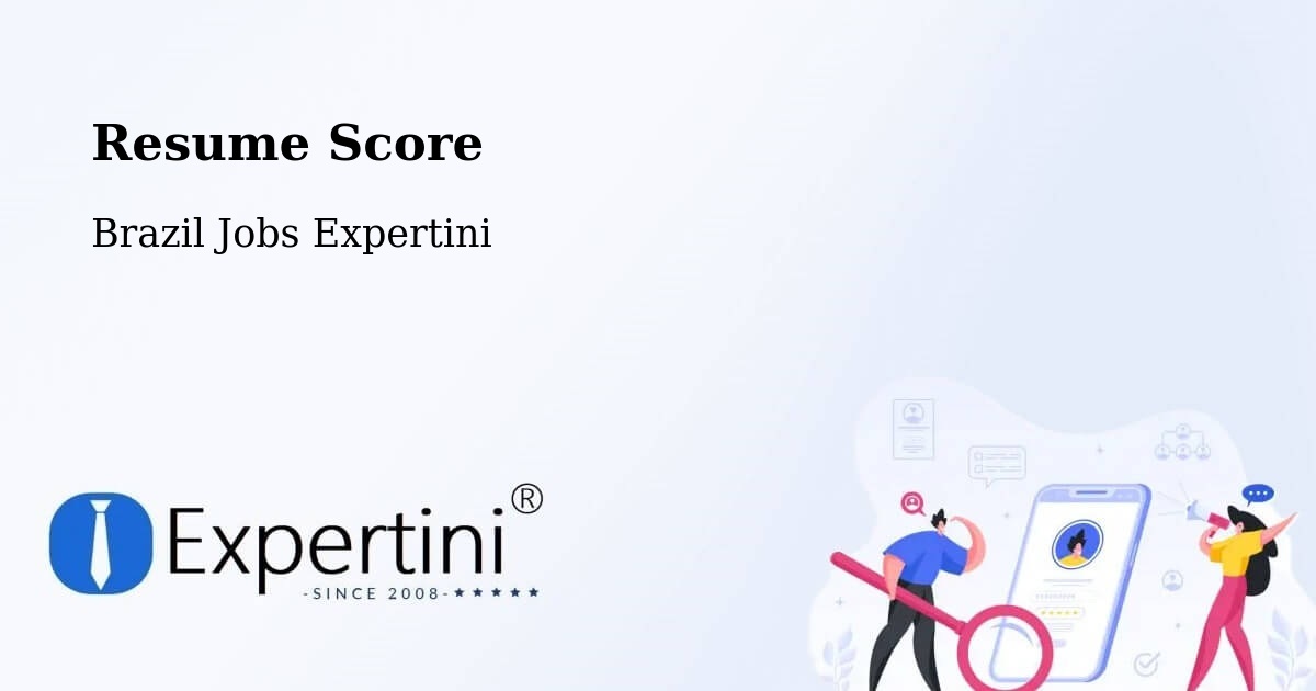Resume Score & Job Description Match Tool – Ibiá - Brazil Jobs Expertini